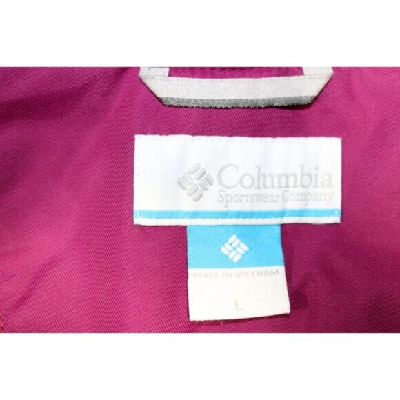 Womens Columbia Alpine Action Omni-heat Jacket Coat Large Pink Ski Snow 1725571 - Picture 10 of 14